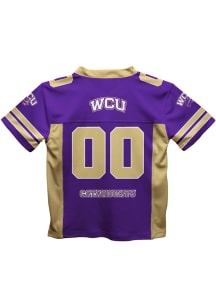 Vive La Fete Western Carolina Youth Purple Mesh Football Jersey