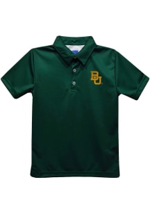 Vive La Fete Baylor Bears Youth Green Team Short Sleeve Polo Shirt