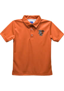 Vive La Fete Bowling Green Falcons Youth Orange Team Short Sleeve Polo Shirt