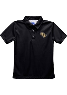Vive La Fete UCF Knights Youth Black Team Short Sleeve Polo Shirt