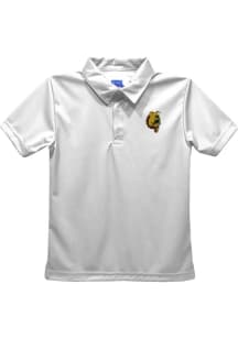 Vive La Fete Ferris State Bulldogs Youth White Team Short Sleeve Polo Shirt