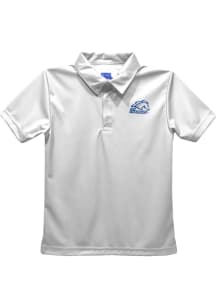 Vive La Fete UAH Chargers Youth White Team Short Sleeve Polo Shirt