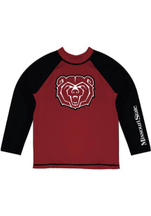 Vive La Fete Missouri State Bears Baby Maroon Rash Guard Long Sleeve T-Shirt