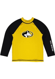 Vive La Fete Michigan Tech Huskies Baby Gold Rash Guard Long Sleeve T-Shirt