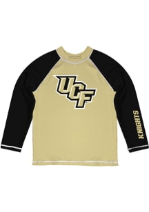 Vive La Fete UCF Knights Baby Gold Rash Guard Long Sleeve T-Shirt