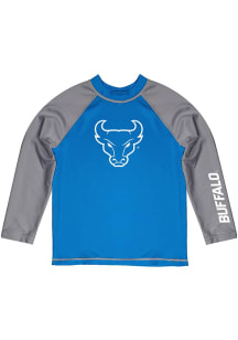 Vive La Fete Buffalo Bulls Toddler Blue Rash Guard Long Sleeve T-Shirt