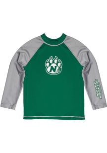 Vive La Fete Northwest Missouri State Bearcats Toddler Green Rash Guard Long Sleeve T-Shirt