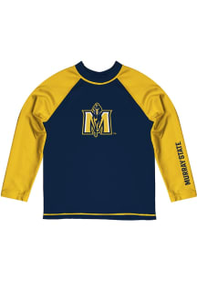 Vive La Fete Murray State Racers Youth Blue Rash Guard Long Sleeve T-Shirt