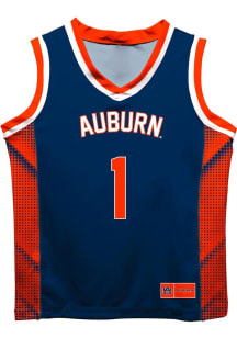Vive La Fete Auburn Tigers Toddler Blue Mesh Jersey Basketball Jersey