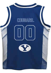 Vive La Fete BYU Cougars Toddler Blue Mesh Jersey Basketball Jersey