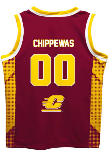 Vive La Fete Central Michigan Chippewas Toddler Maroon Mesh Jersey Basketball Jersey