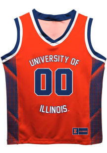 Vive La Fete Illinois Fighting Illini Toddler Orange Kevin Mesh Jersey Basketball Jersey