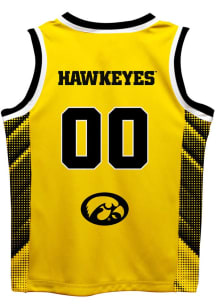 Vive La Fete Iowa Hawkeyes Toddler Gold Mesh Jersey Basketball Jersey