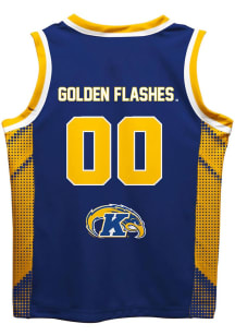 Vive La Fete Kent State Golden Flashes Toddler Blue Mesh Jersey Basketball Jersey