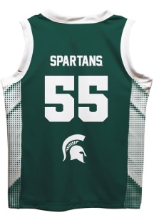 Vive La Fete Michigan State Spartans Toddler Green Mesh Jersey Basketball Jersey