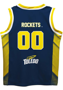 Vive La Fete Toledo Rockets Toddler Blue Mesh Jersey Basketball Jersey