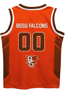 Vive La Fete Bowling Green Falcons Youth Mesh Orange Basketball Jersey