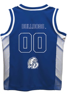 Vive La Fete Drake Bulldogs Youth Mesh Blue Basketball Jersey