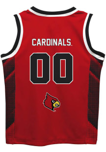 Vive La Fete Louisville Cardinals Youth Mesh Red Basketball Jersey