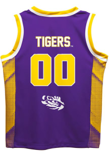 Vive La Fete LSU Tigers Youth Mesh Purple Basketball Jersey