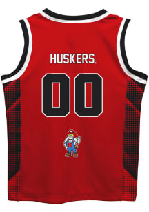 Vive La Fete Nebraska Cornhuskers Youth Mesh Red Basketball Jersey