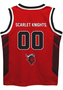 Vive La Fete Rutgers Scarlet Knights Youth Mesh Red Basketball Jersey