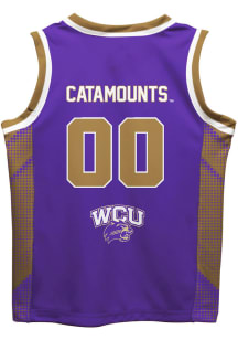 Vive La Fete Western Carolina Youth Mesh Purple Basketball Jersey