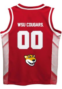 Vive La Fete Washington State Cougars Youth Mesh Red Basketball Jersey