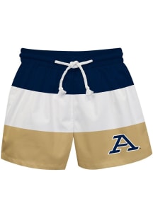 Vive La Fete Akron Zips Youth Blue Stripe Swim Trunks