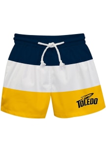 Vive La Fete Toledo Rockets Youth Blue Stripe Swim Trunks