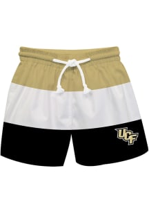 Vive La Fete UCF Knights Youth Gold Stripe Swim Trunks