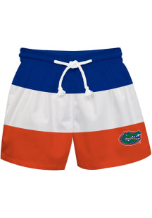 Vive La Fete Florida Gators Youth Blue Stripe Swim Trunks