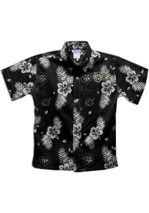 Vive La Fete Fort Hays State Tigers Toddler Black Hawaiian Short Sleeve T-Shirt