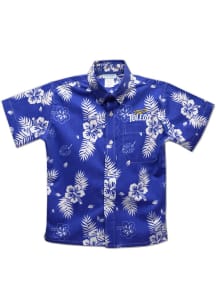 Vive La Fete Toledo Rockets Toddler Blue Hawaiian Short Sleeve T-Shirt