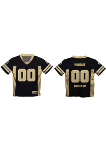 Vive La Fete Purdue Boilermakers Youth Black Wilson Football Jersey