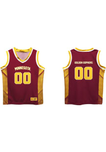 Vive La Fete Minnesota Golden Gophers Youth Kevin Maroon Basketball Jersey