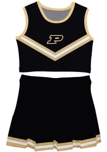 Vive La Fete Purdue Boilermakers Girls Black Ashley Set Cheer