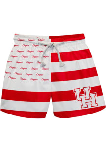 Vive La Fete Houston Cougars Baby Red Flag Swim Trunks