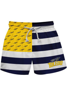 Vive La Fete Toledo Rockets Baby Blue Flag Swim Trunks