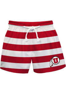 Vive La Fete Utah Utes Toddler Red Flag Swimwear Swim Trunks