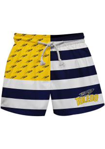 Vive La Fete Toledo Rockets Youth Blue Flag Swim Trunks