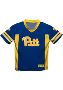 Vive La Fete Pitt Panthers Toddler Blue Wilson Football Jersey