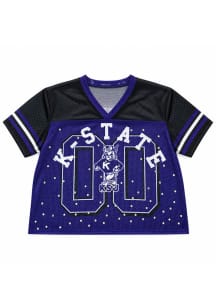 K-State Wildcats Womens Summit Sportswear Gameday Fashion Football Jersey - Purple
