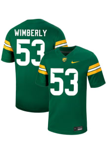 Daemian Wimberly  Nike Baylor Bears Green NIL Name And Number Football Jersey