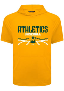 Levelwear Oakland Athletics Gold Phase Arcade Short Sleeve Hoods
