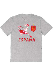 Vive La Fete Spain National Team Toddler Ash Ian Short Sleeve T-Shirt