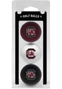 South Carolina Gamecocks 3 Pack Golf Balls