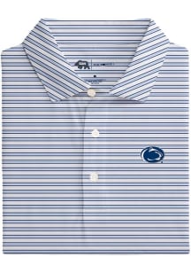 Onward Reserve Penn State Nittany Lions Mens Navy Blue Club House Stripe Short Sleeve Fashion Polo