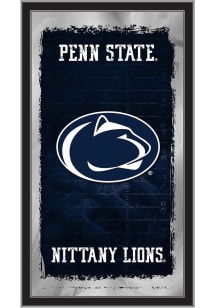 Penn State Nittany Lions Football Hanging Back Bar Mirror