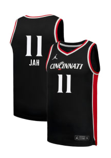 Sahnya Jah  Nike Cincinnati Bearcats Black NIL Name And Number Jersey